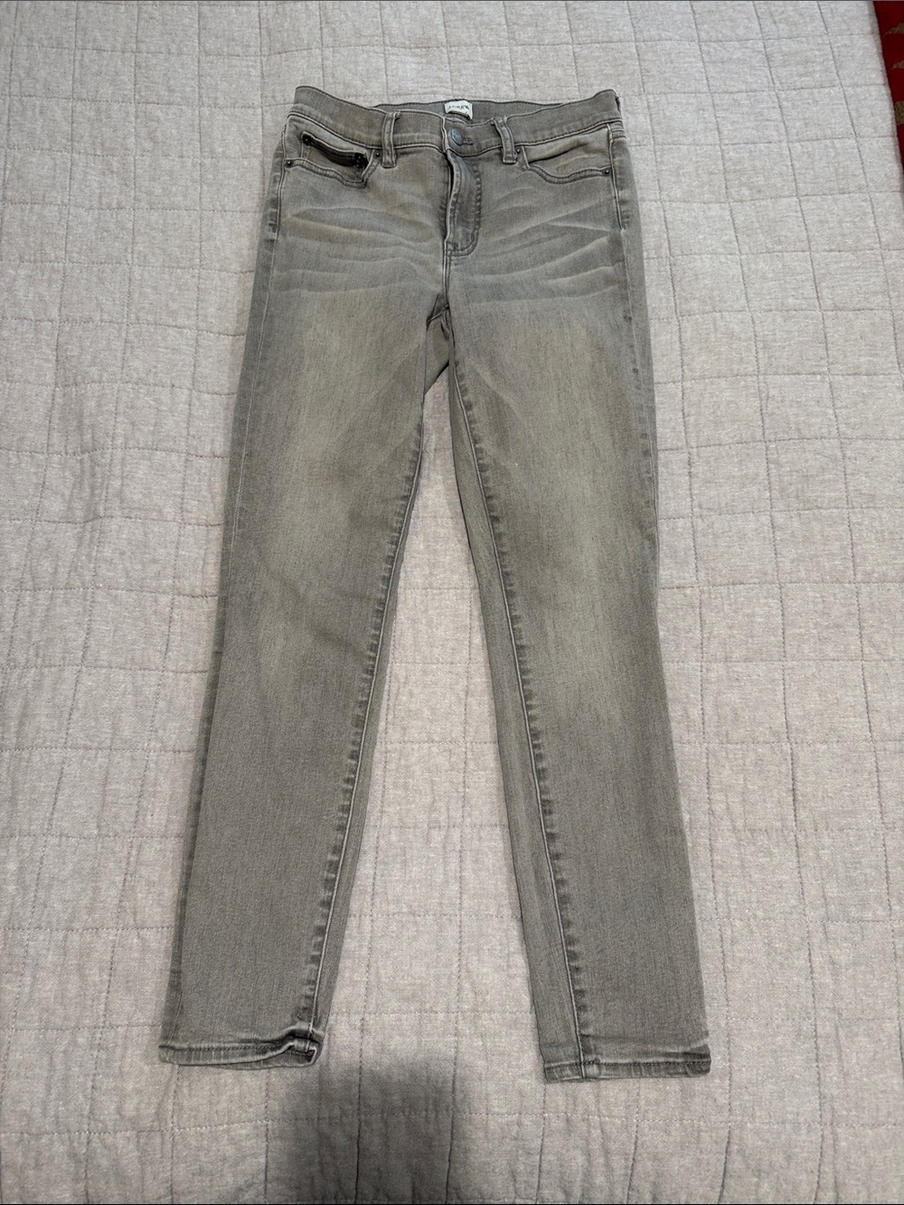 Women’s J Crew Grey Slim Skinny Jeans